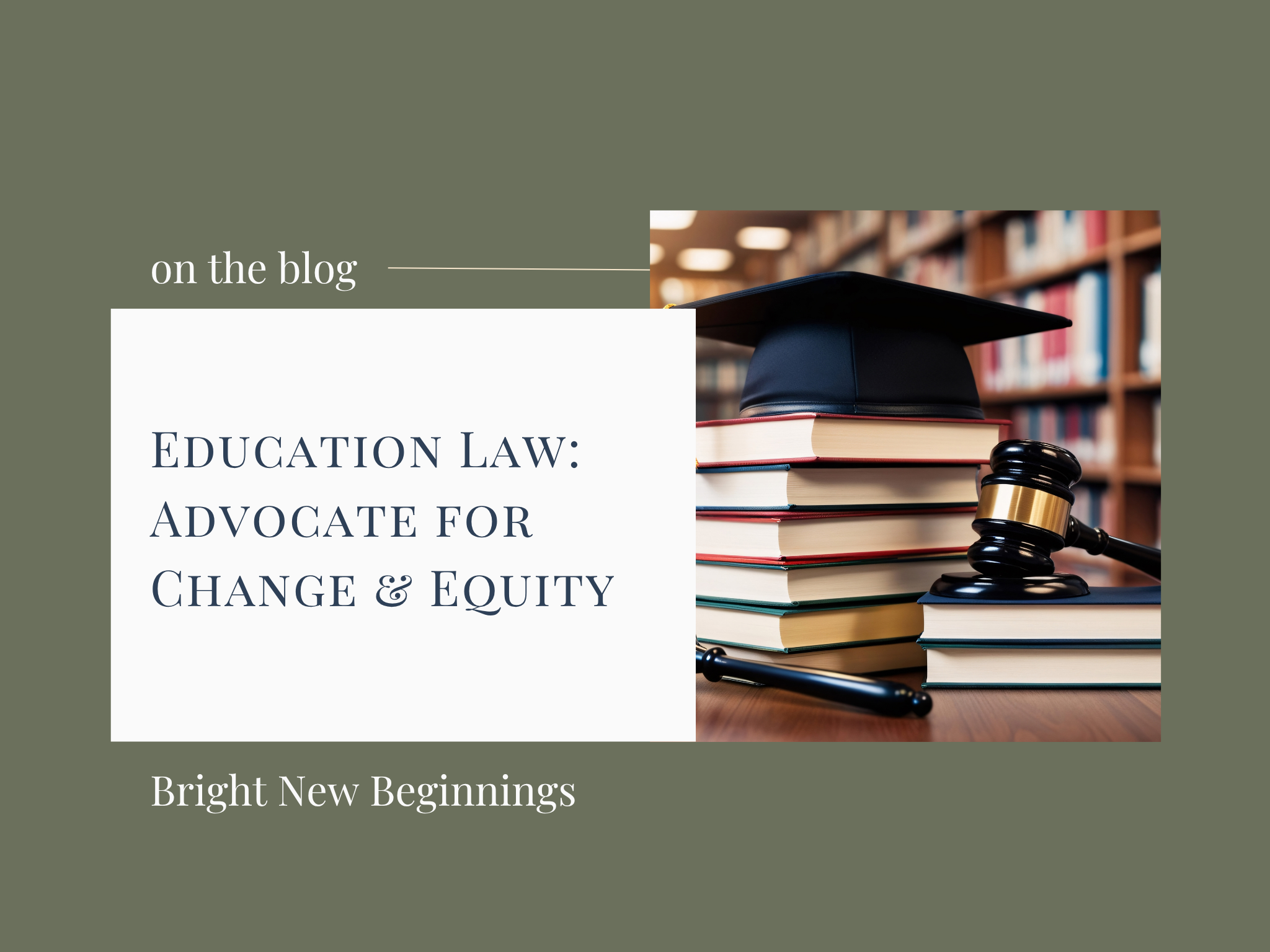 Why You Should Consider Education Law: Advocate for Change and Equity