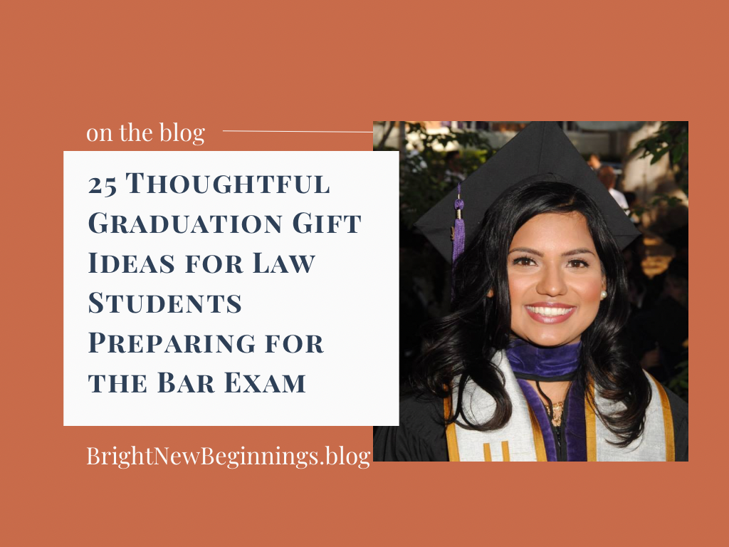 25 Thoughtful Graduation Gift Ideas for Law Students Preparing for the Bar Exam
